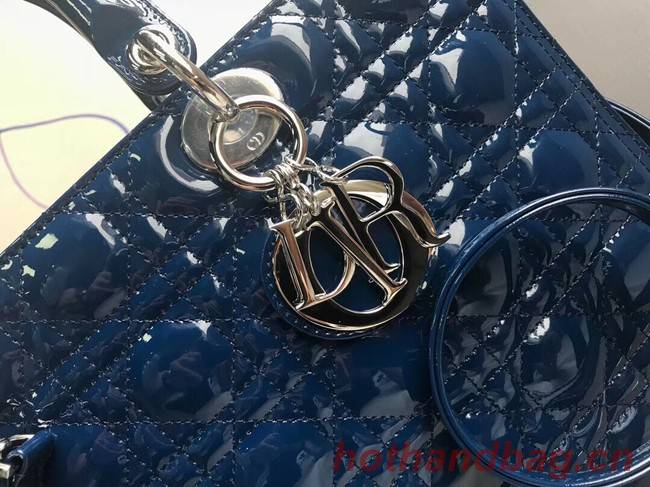 Dior GROTE LADY DIOR-TAS VAN LAMSLEER CAL44560 blue