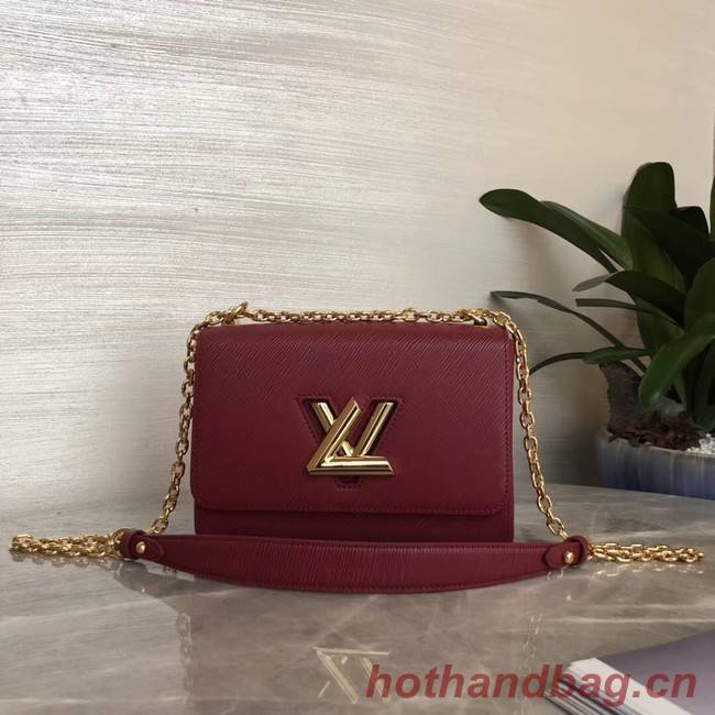 Louis vuitton original TWIST MM M53597 Bordeaux