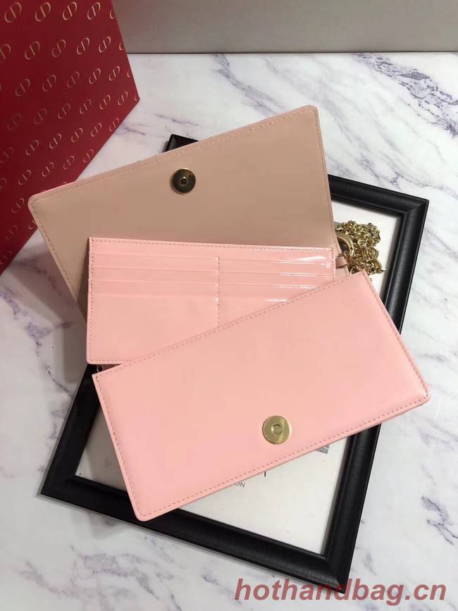 LADY DIOR CALFSKIN WALLET M9001 pink