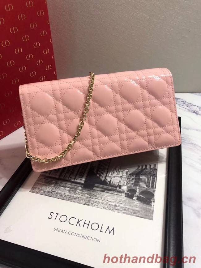 LADY DIOR CALFSKIN WALLET M9001 pink