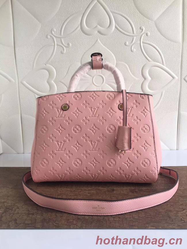 Louis vuitton mongram empreinte MONTAIGNE N41046 pink