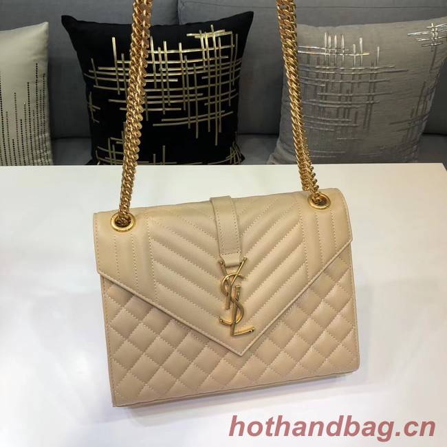 SAINT LAURENT Medium satchel 487206 apricot