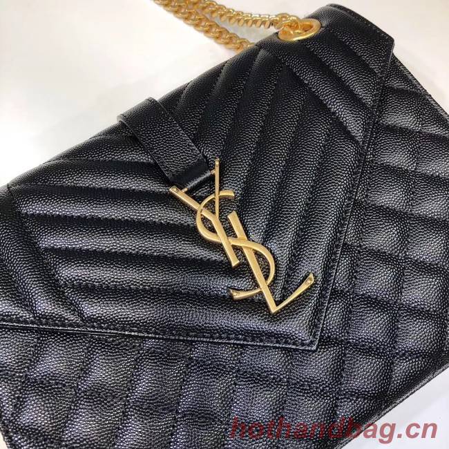 SAINT LAURENT Medium satchel 487206 black