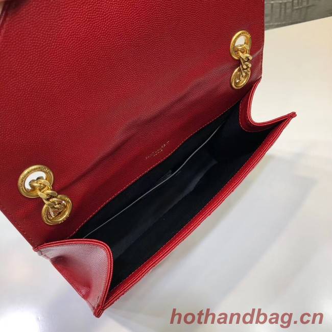 SAINT LAURENT Medium satchel 487206 red