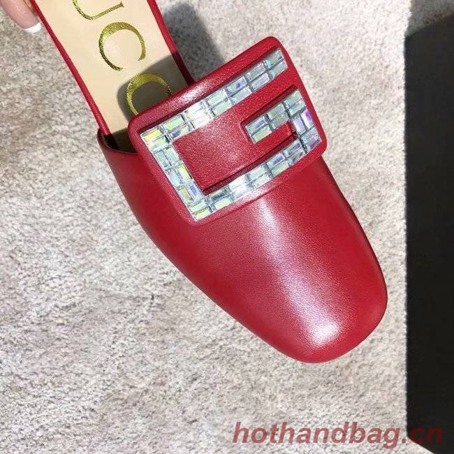 Gucci slide with crystal G GG1471BL-6