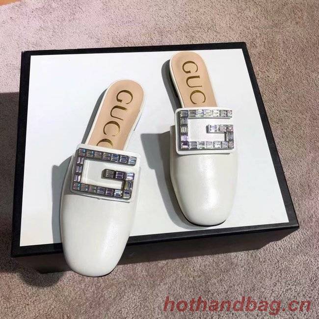 Gucci slide with crystal G GG1472BL-1