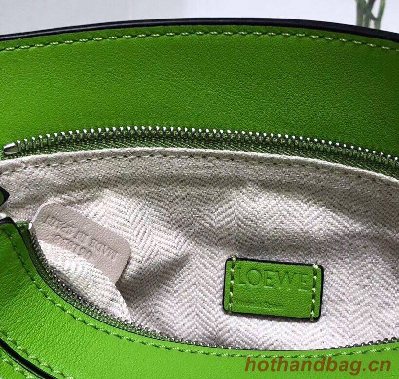 Loewe Mini Puzzle Bag Original Leather B9125 Green