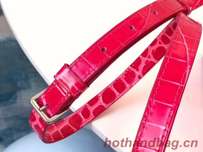 Louis vuitton original crocodile CAPUCINES PM M94587 rose