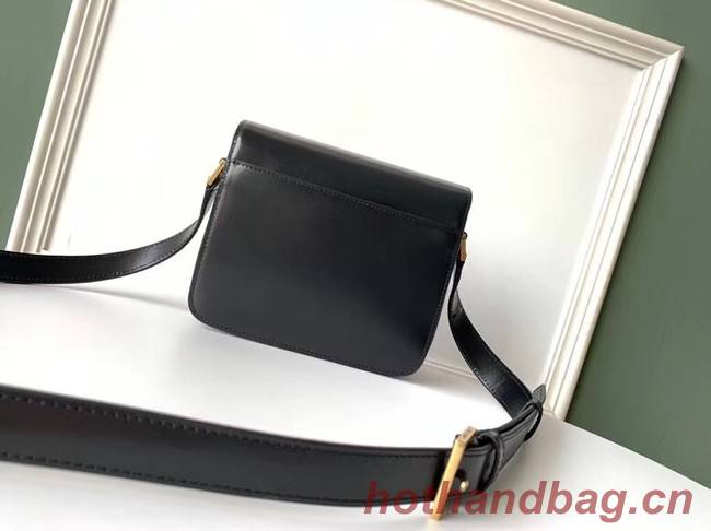 SAINT LAURENT leather shoulder bag 36966 black