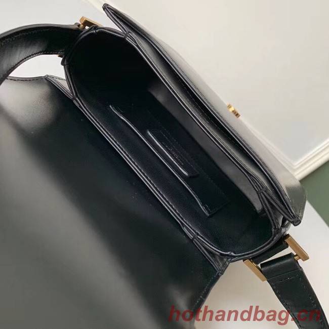 SAINT LAURENT leather shoulder bag 36966 black