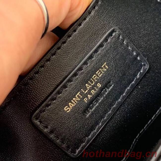 SAINT LAURENT leather shoulder bag 36966 black