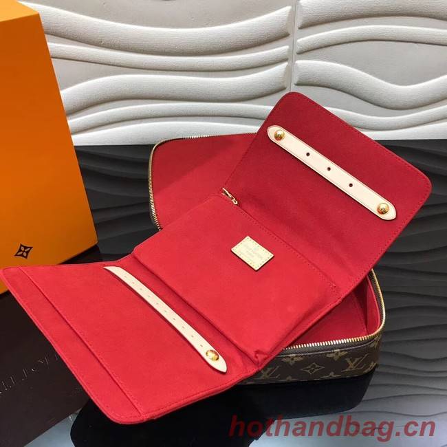 Louis Vuitton Original NICE JEWELRY CASE M43449 red