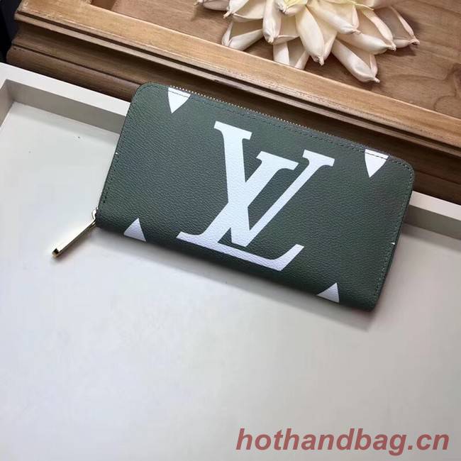 Louis Vuitton Original ZIPPY WALLET M67550 Kaki