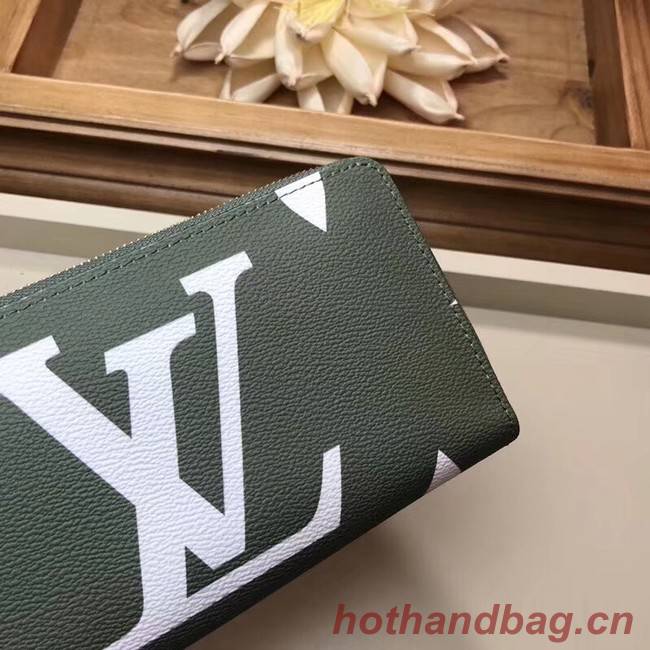 Louis Vuitton Original ZIPPY WALLET M67550 Kaki