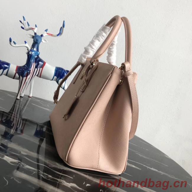 Prada Saffiano original Leather Tote Bag 1BA1801 Light Pink