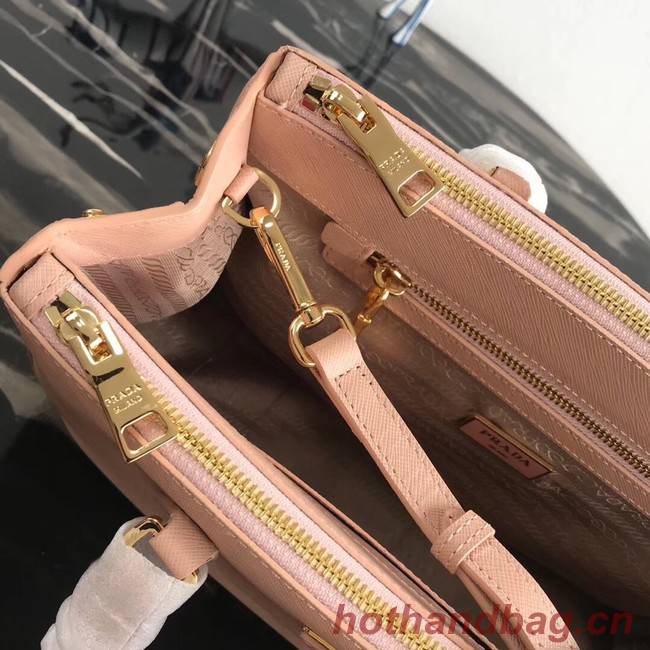 Prada Saffiano original Leather Tote Bag 1BA1801 Light Pink