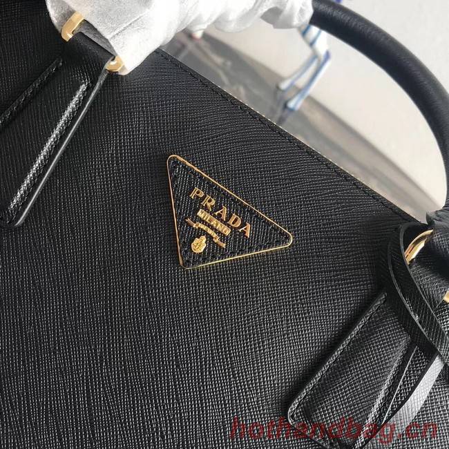 Prada Saffiano original Leather Tote Bag 1BA1801 black 