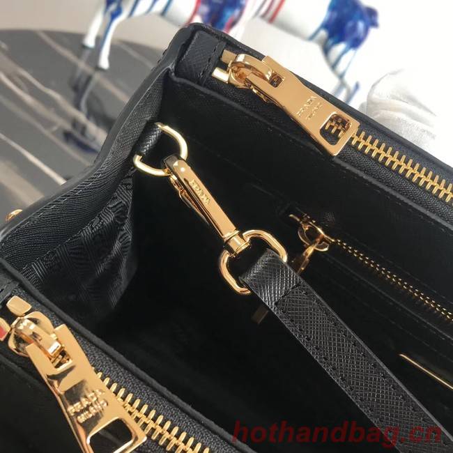 Prada Saffiano original Leather Tote Bag 1BA1801 black 