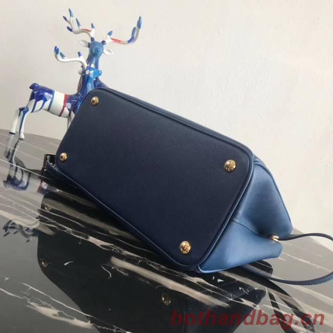 Prada Saffiano original Leather Tote Bag 1BA1801 blue