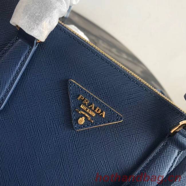 Prada Saffiano original Leather Tote Bag 1BA1801 blue