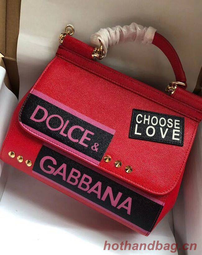 Dolce & Gabbana SICILY Bag Calfskin Leather 4136-17