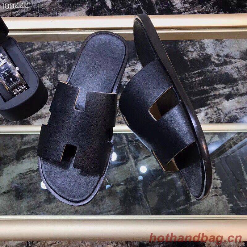 Hermes leather Slipper HO555HMJ