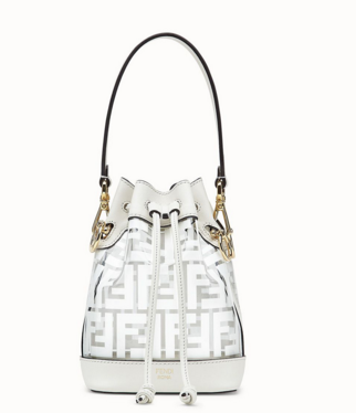 Fendi MON TRESOR PU Mini Handbag 8BS010 white