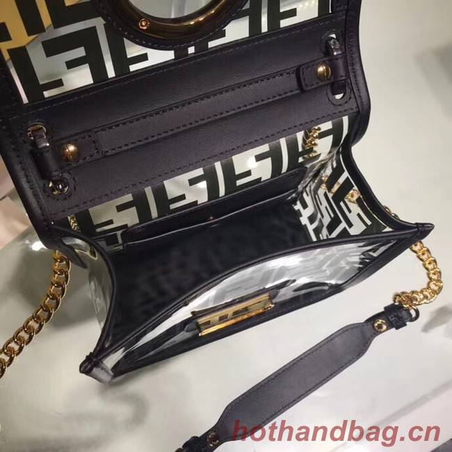 Fendi KAN I F SMALLPU tote bag 8BT286A7T black