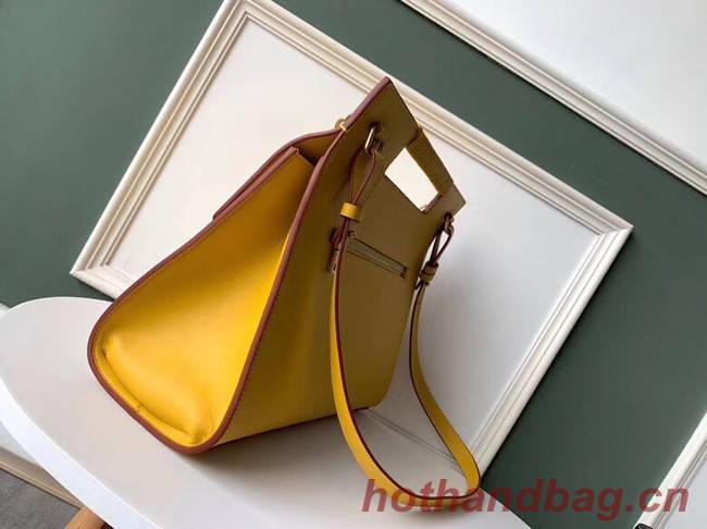 GIVENCHY Whip large leather shoulder bag 37101 yellow