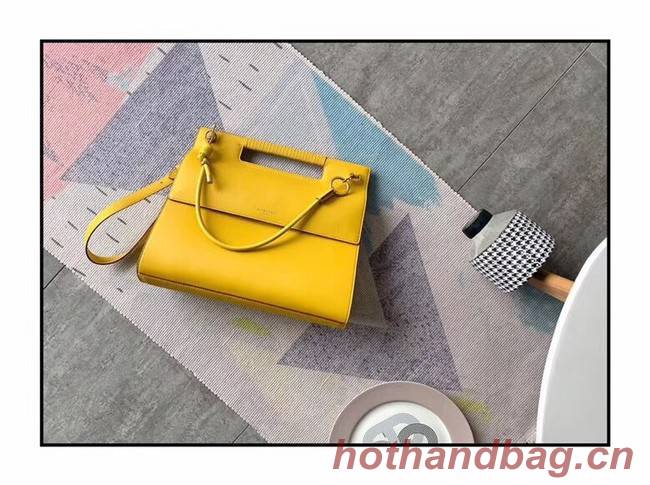 GIVENCHY Whip large leather shoulder bag 37101 yellow