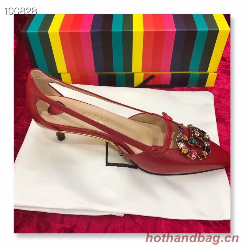 Gucci GG mid-heel pump GG1494BL-2