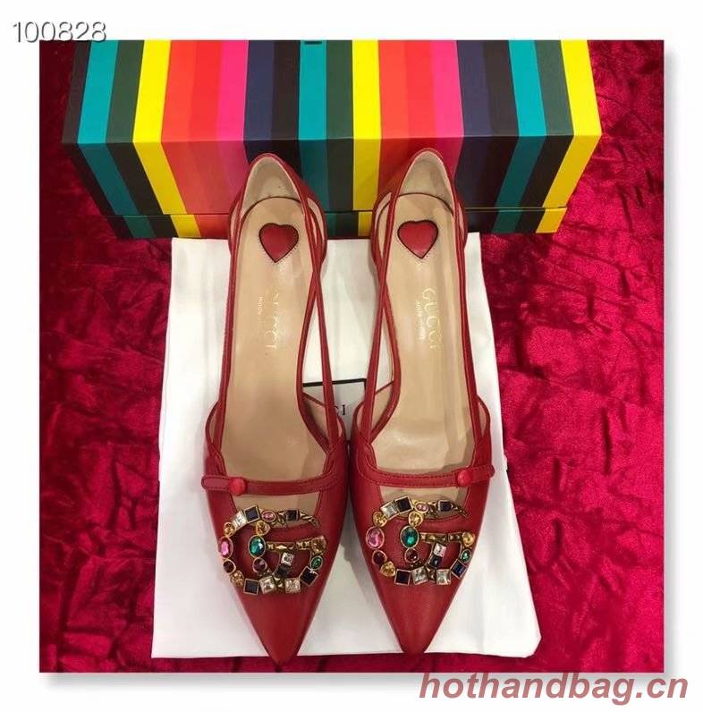 Gucci GG mid-heel pump GG1494BL-2