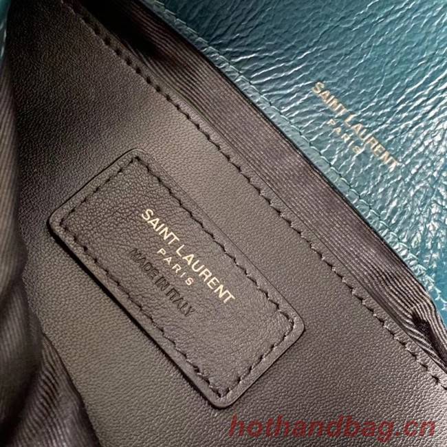 SAINT LAURENT Medium Niki leather shoulder bag 61060 sky blue