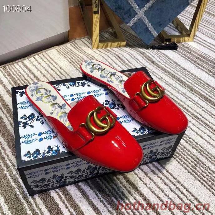 Gucci Princetown leather slipper GG1499BL