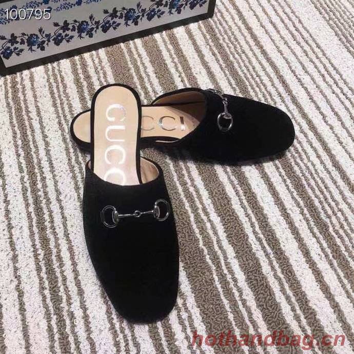 Gucci lady slippers GG1500BL-3