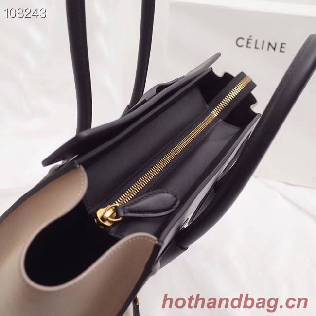 Celine Luggage Boston Tote Bags All Calfskin Leather C0189-2