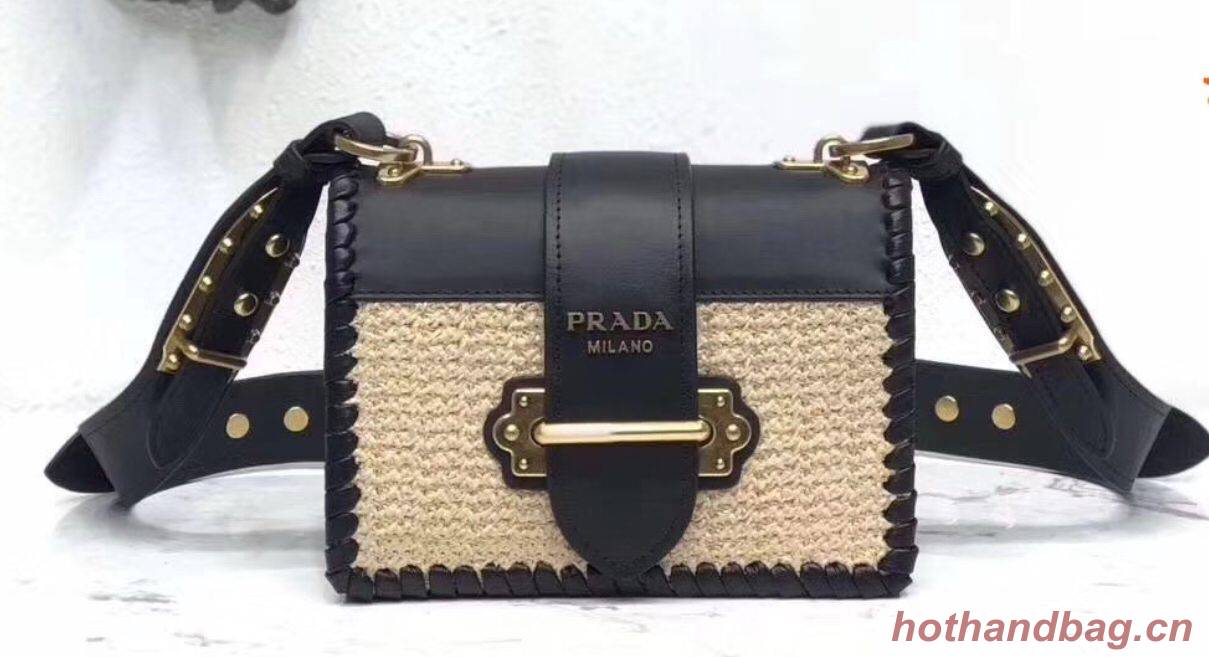 Prada Top Qualiyt Bag 1BA215 Black