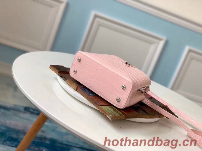 Louis vuitton original crocodile CAPUCINES Mini M93163 pink