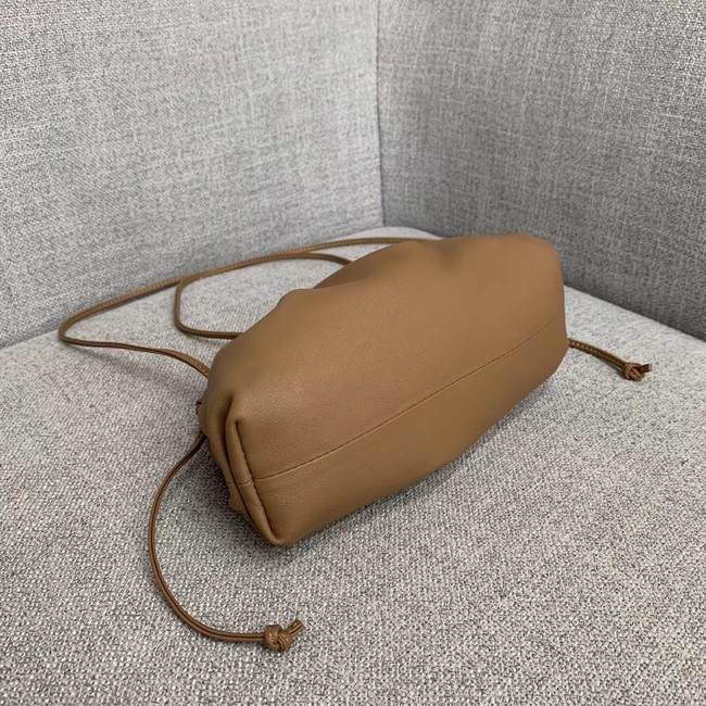 Bottega Veneta Sheepskin Handble Bag Shoulder Bag 1189 Camel