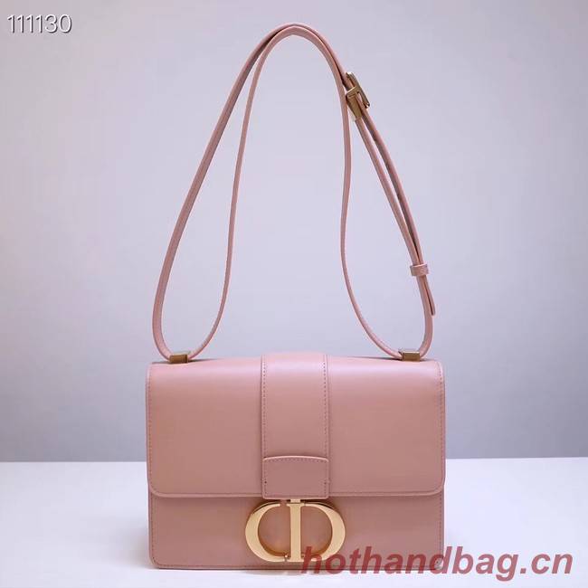 Dior 30 MONTAIGNE CALFSKIN BAG M9203 smooth pale pink