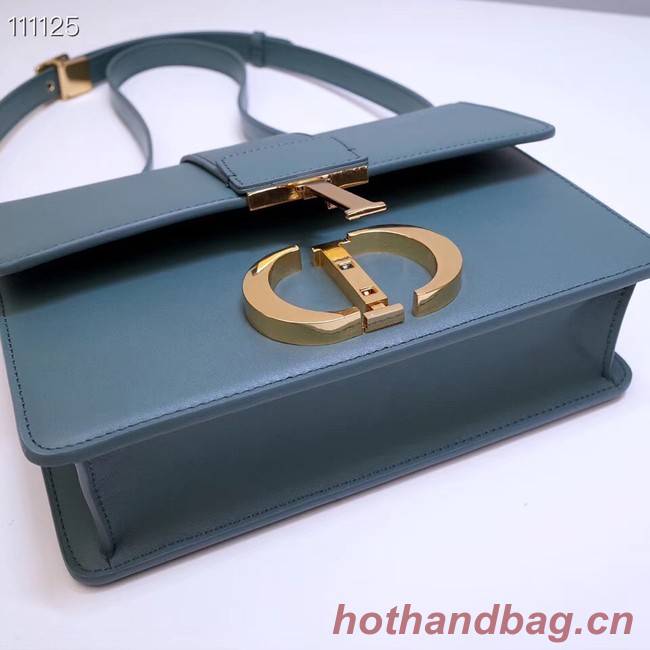 Dior 30 MONTAIGNE CALFSKIN BAG M9203 storm blue