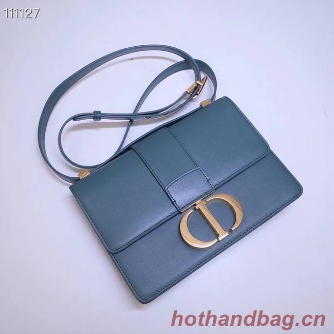 Dior 30 MONTAIGNE CALFSKIN BAG M9203 storm blue