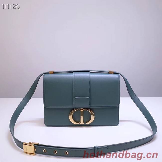 Dior 30 MONTAIGNE CALFSKIN BAG M9203 storm blue