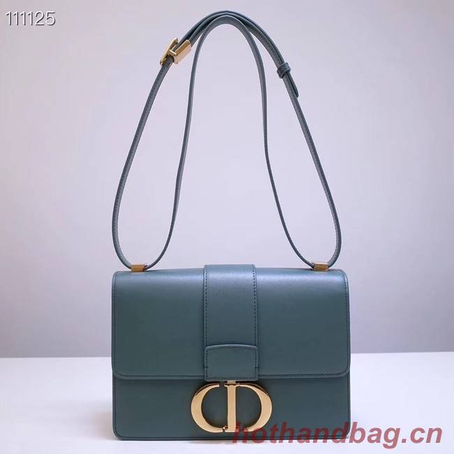 Dior 30 MONTAIGNE CALFSKIN BAG M9203 storm blue