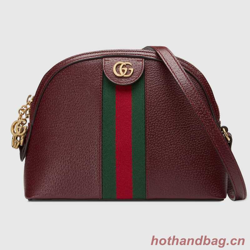 Gucci Ophidia Small Shoulder Bag 499621 Burgundy