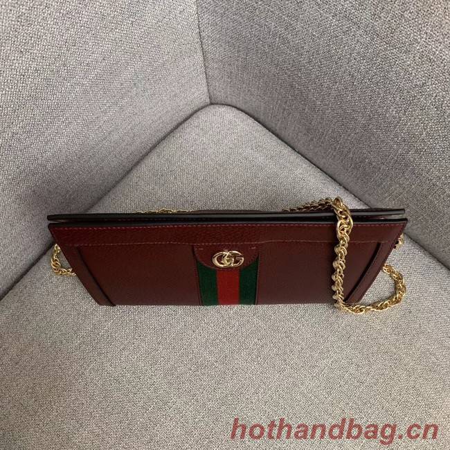 Gucci Ophidia small shoulder bag 503877 Burgundy