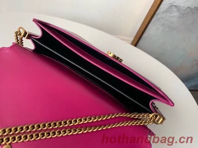 SAINT LAURENT Cassandra leather shoulder bag 532750 rose