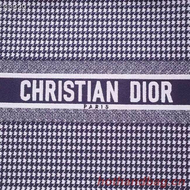 DIOR BOOK TOTE BAG IN EMBROIDERED CANVAS M1286ZJOD