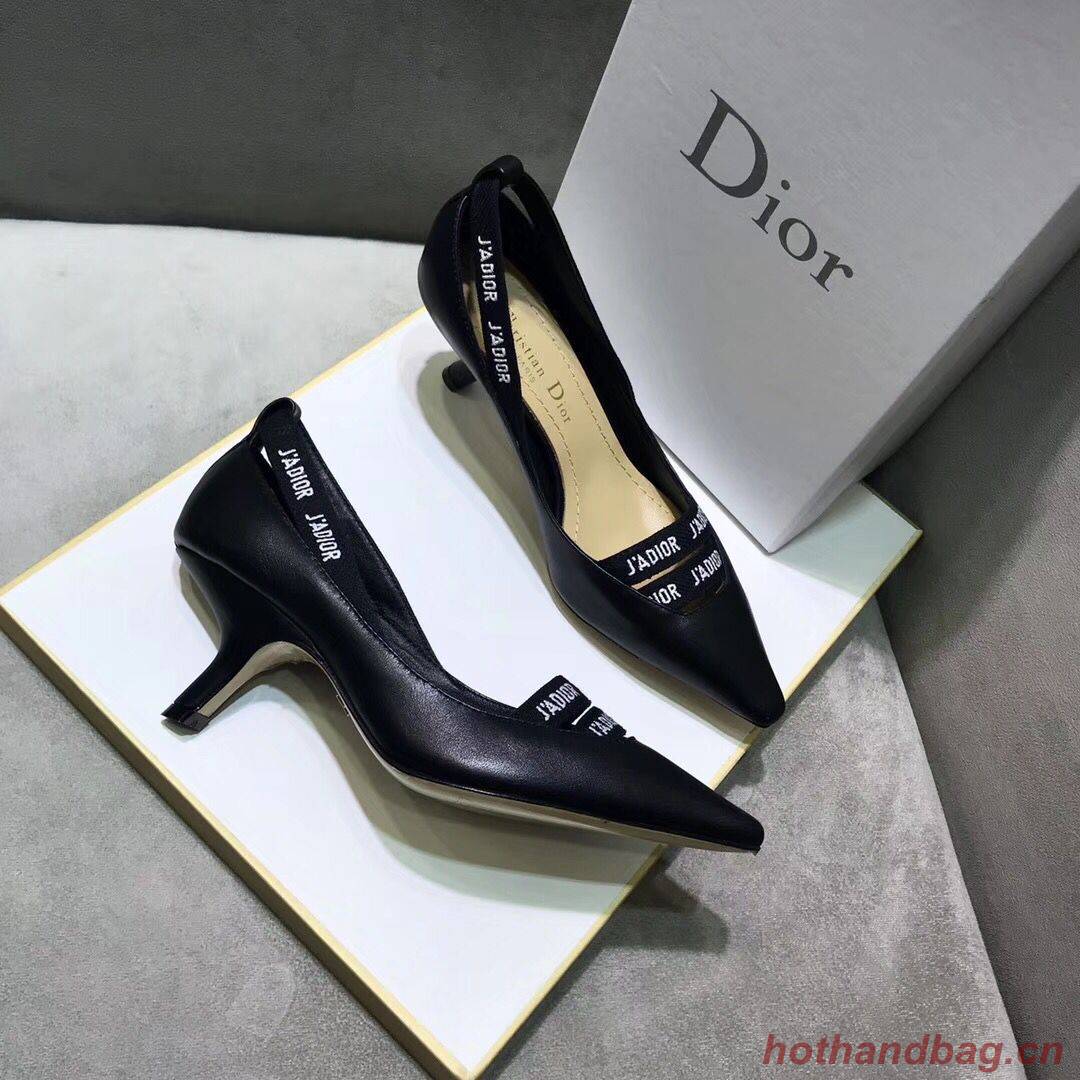 Dior Mid-heeled D80699 Shoes Black