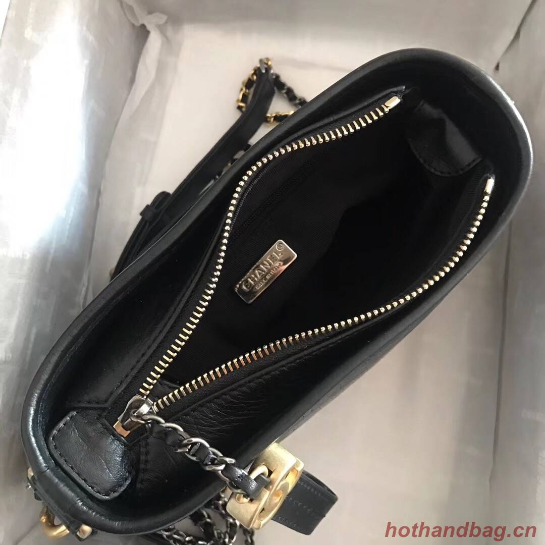 Chanel gabrielle small hobo bag A91810 black